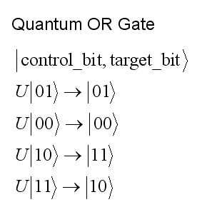 Quantum OR gate
