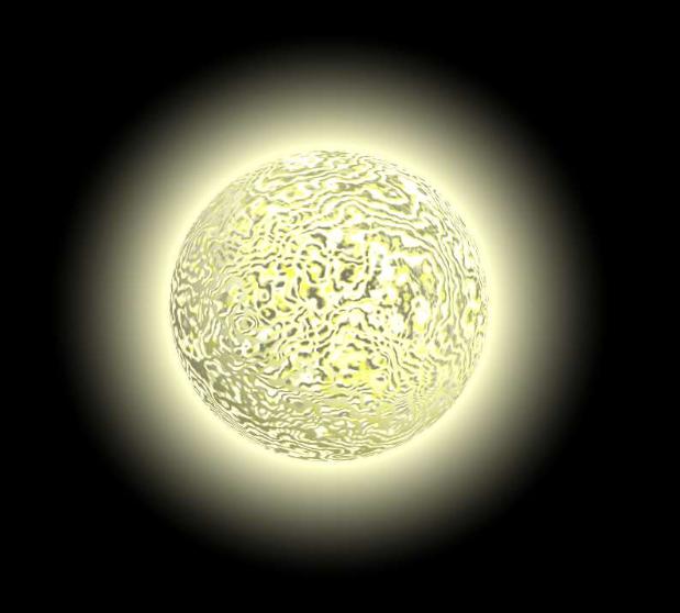 White Dwarf, Pov-Ray model